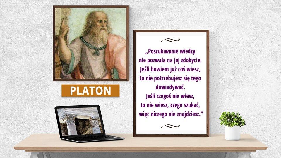 Poszukiwanie wiedzy nie pozwala na jej zdobycie. Jeśli bowiem już coś wiesz, to nie potrzebujesz się tego dowiadywać.