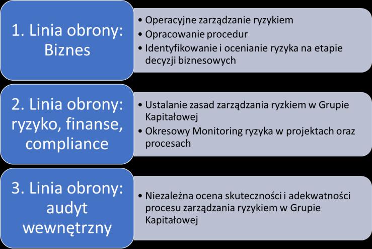 System kontroli wewnętrznej z uwzględnieniem funkcji audytu wewnętrznego Spółka wdrożyła funkcje niezależnego audytora wewnętrznego z dniem 01.01.2018.
