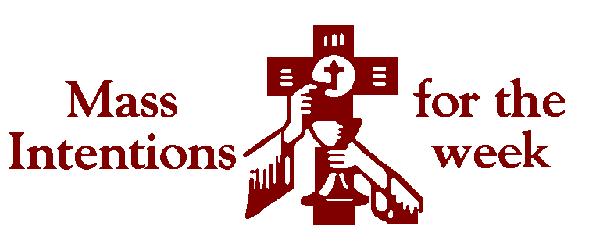 Fourteenth Sunday in Ordinary Time Page Three FOURTEENTH IN ORDINARY TIME (7) 8:30 ++Paul & Rose Senne (Marge) +Marcelo V.