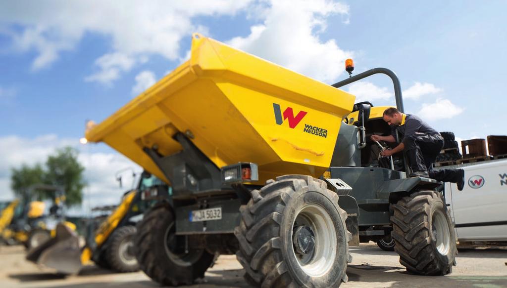 EquipCare marki Wacker Neuson służy jako oprogramowanie do tłumaczenia, które zdradzi Państwu więcej informacji na temat posiadanych maszyn i wiele innych rzeczy.