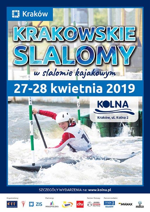 Krakowskie Slalomy po raz kolejny na Kolnej Krakowskie Slalomy są imprezą sportową otwierającą sezon kajakarstwa slalomowego w Polsce. Po raz kolejny impreza odbyła się na torze przy ul. Kolnej 2.