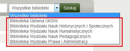 3. Wyszukiwanie 3.1. Wyszukiwanie proste Pole wyszukiwania znajduje się w centralnym punkcie katalogu (na szarym pasku).