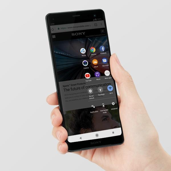#SonyIFA A spectacular QHD+ HDR OLED display Quick access with AI in