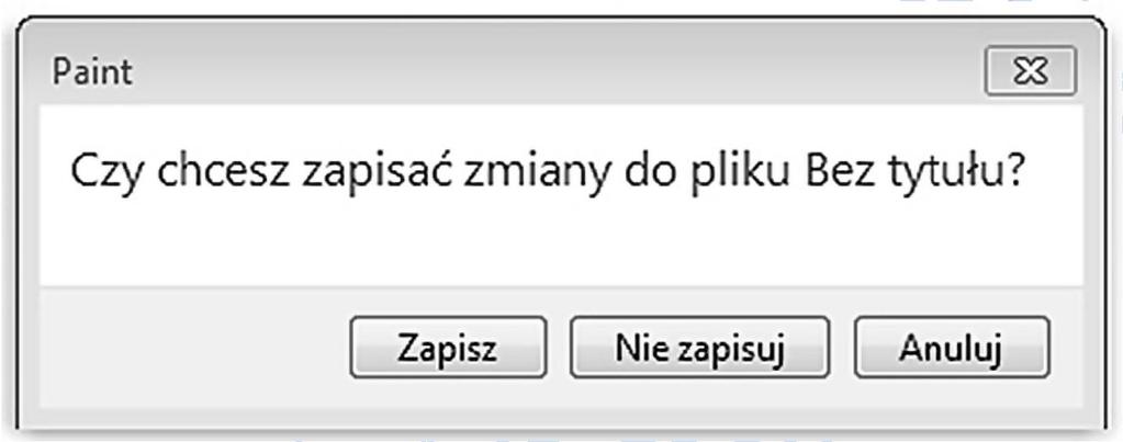 Korzystanie z menu, przycisków, pasków W każdym oknie programu, pliku, czy folderu spotkamy się z różnymi typami przycisków, menu, pasków przewijania, pól wyboru.