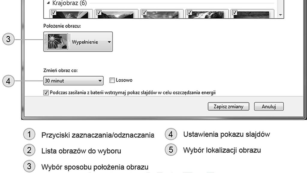 najpierw klawisz Ctrl, a następnie klikaj każdy obraz, którego nie chcesz w pokazie slajdów. Pozostałe zaznaczone obrazy będą wyświetlane w kompozycji.