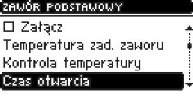 DEFRO RU2 z PID instrukcja obsługi III.a.2) Temperatura zadana zaworu Ustawienie to określa temperaturę w obiegu, która będzie utrzymywana przez zawór mieszający.