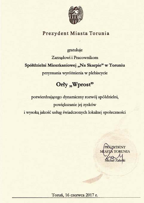 przetargi strona 7 ogłoszenia strona 8 W NUMERZE! Nasze wspólne sprawy Zadania dla spółdzielni i polskiego ruchu spółdzielczego strony 3-4 Czytaj nas też: www.smnaskarpie.