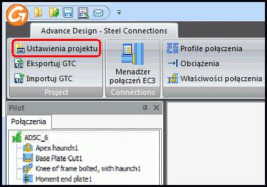 umożliwia użytkownikom określenie wspólnych parametrów dla