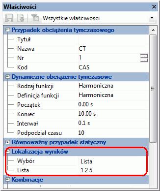 Rozszerzona funkcjonalność analizy czasowej W Advance Design 2014 możliwości analizy czasowej (THA) zostały rozszerzone o: Możliwość definiowania wyboru według systemu Nowe tabele zawierające