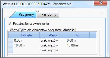 74: W niektórych przypadkach długość zwichrzeniowa nie była poprawnie inicjalizowana zgodnie z definicją siatki na liście właściwości (# 14507): W niektórych przypadkach wartości z siatki nie były