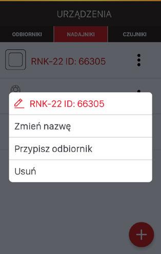 Po wygaszeniu diody w czasie krótszym niż 5 s należy na krótko nacisnąć przycisk nadajnika przypisany do wybranego kanału w trybie czasowym, dla którego chcemy zaprogramować czas. 6.