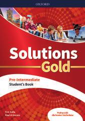 9780194907262 Solutions Gold Intermediate Student s Book Solutions Gold Intermediate Workbook z kodem do interaktywnego zeszytu ćwiczeń online oraz z kodem do aplikacji Oxford