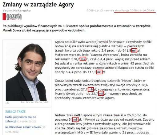 PRZYKŁADY B BŁĘDÓW POPEŁNIANYCH