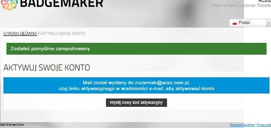 B. Wprowadź wszystkie wymagane do rejestracji dane. Zwróć uwagę na poprawne wpisanie adresu e-mail.