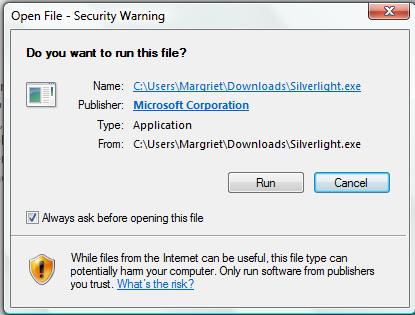 Proszę przestrzegać instrukcje instalacji Silverlight Krok 1. Pobierz plik instalacyjny z Microsoft Silverlight.