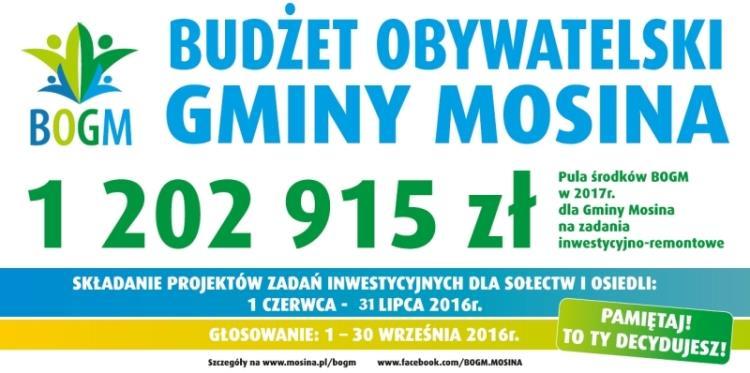 Zgłoszono 52 projekty, 39 z nich dopuszczono do głosowania.