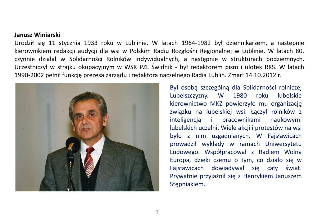 Polska Droga do wolności W związku z przypadającą w tym roku 30.