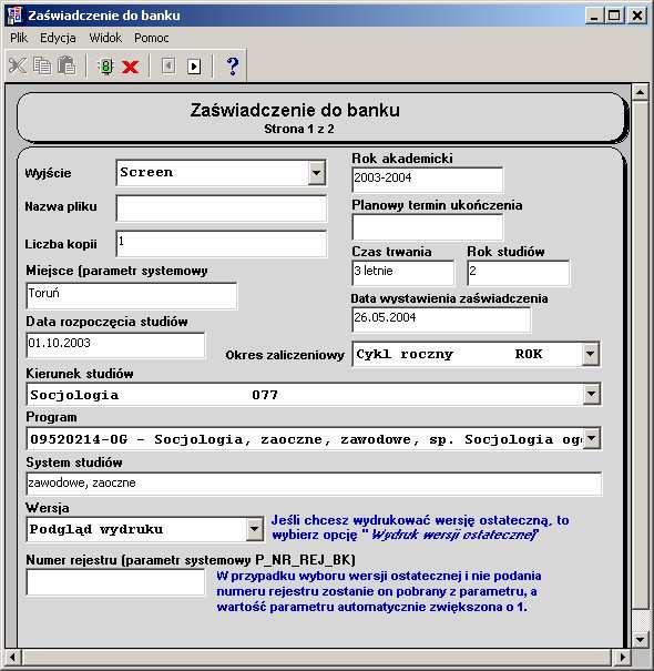 Pomniejsz zmniejsza podgl d raportu, Pierwsza strona pozwala na przej cie do pierwszej strony raportu, Poprzednia strona pozwala na przej cie do