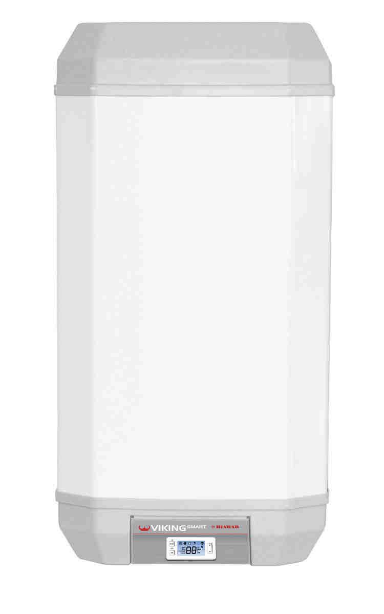 ELEKTRYCZNE PODGRZEWACZE WODY VIKING SMART Dost%pne pojemno&ci od 60, 80, 100, 120 litrów Podgrzewacze wody serii VIKING SMART to urz#dzenia ci+nieniowe wyposa*one w zaawansowanyelektroniczny