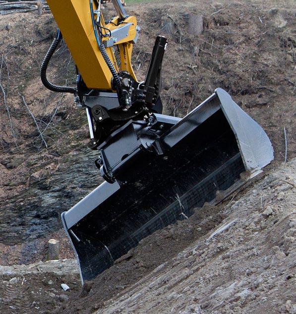 Hydraulika Szybkość, precyzja, wszechstronność Jeśli chcesz szybko przemieszczać materiał, potrzebujesz wydajnego układu hydraulicznego takiego jak w modelach serii F.