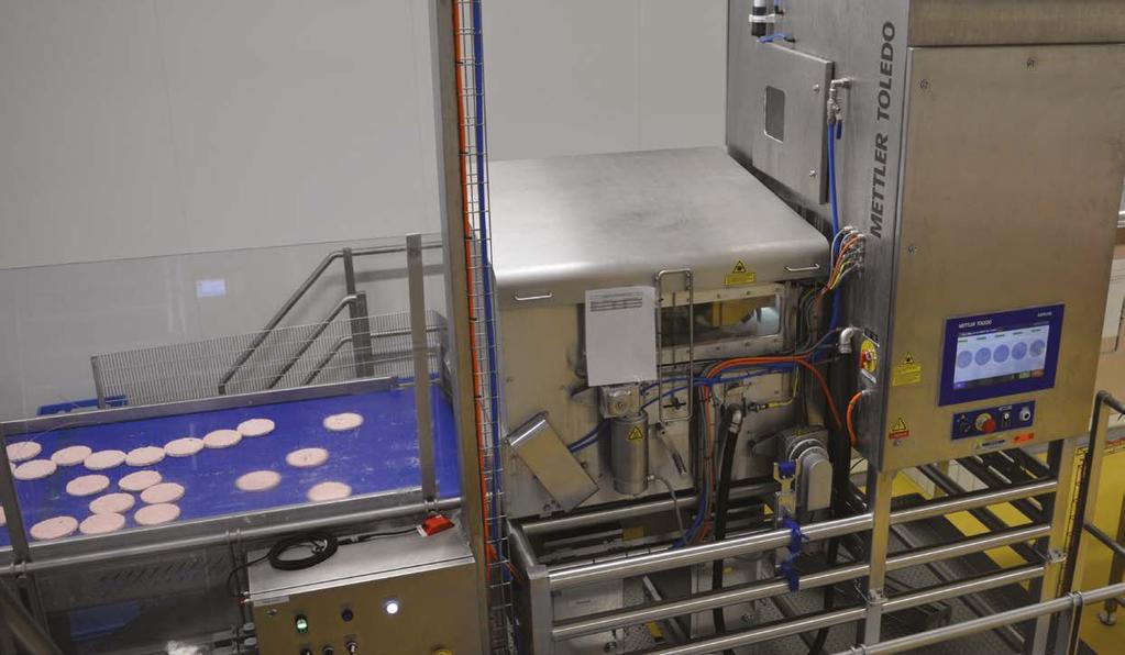 dostawców produktów typu fast food, gdyż umożliwia przeprowadzenie kontroli integralności produktu przy wydajności produkcyjnej dochodzącej do 1800