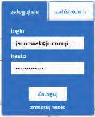 Zarejestruj się załóż konto kliknij przycisk ZAŁÓŻ KONTO wypełnij