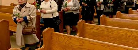 Módlmy się za chorych, cierpiących, przebywających w szpitalach: Shirley Gouliaski, Bolesława Lingo, Evelyn Baszkiewicz, Aniela Socha, Amalia Kania,