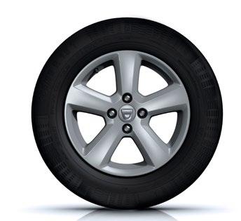 nocy. Aluminiowe wykończenie z logo Dacia dodaje im odrobinę ekskluzywności.