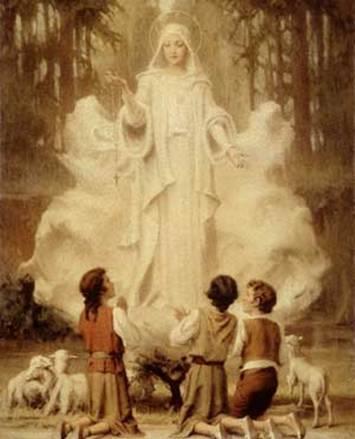 Fatima 13 maja 1917 - Czy chcecie ofiarować się Bogu, aby znosić wszystkie cierpienia, które On wam ześle jako zadośćuczynienie za grzechy, którymi jest obrażany i jako prośba o nawrócenie