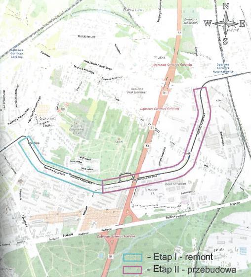 Dziennik Urzędowy Województwa Śląskiego 37 Poz. 2440 Rysunek 12. Lokalizacja omawianej inwestycji.