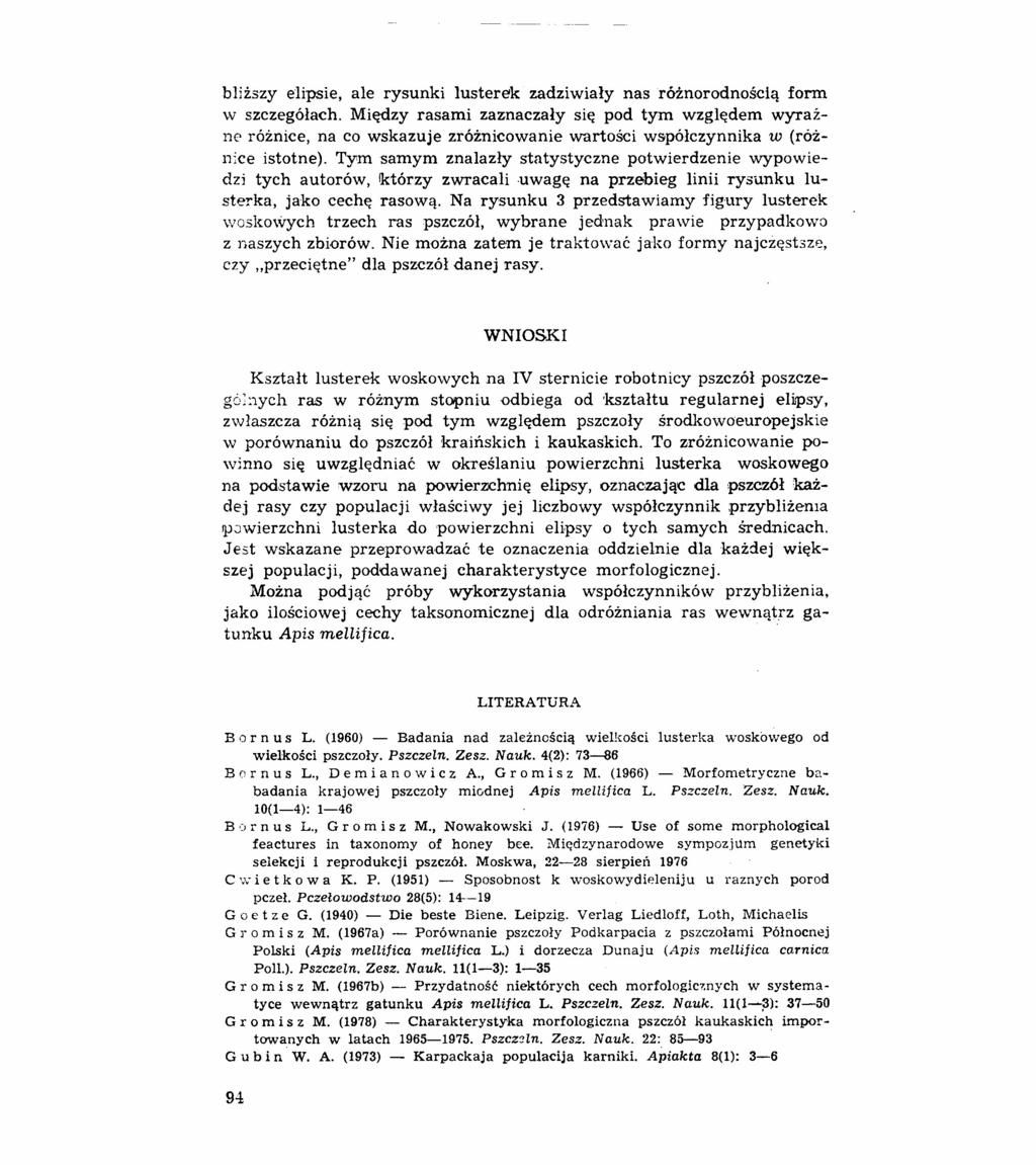 bliższy elipsie, ale rysunki lusterek zadziwiały nas różnorodnością form w szczegółach.