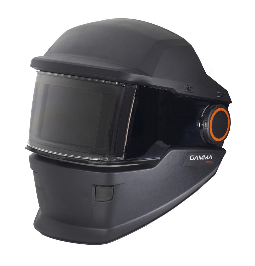OPCJE PRODUKTOWE Gamma 100A Przyłbica spawalnicza Gamma do pracy w warunkach, gdy ochrona dróg oddechowych nie jest potrzebna.