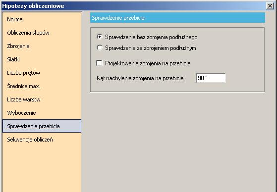 Sprawdzenie przebicia - Eurokod 2 Advance Design 2013 jest w stanie wykonać sprawdzenie przebicia dla następujących przypadków: Płyta bezpośrednio podparta na