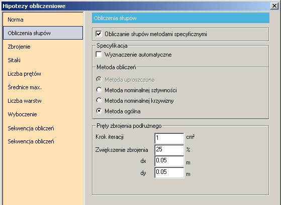 Nowości w Advance Design Nowa ogólna metoda wymiarowania słupów - Eurokod 2 Zaimplementowano nową metodę wymiarowania słupów według normy EC2.