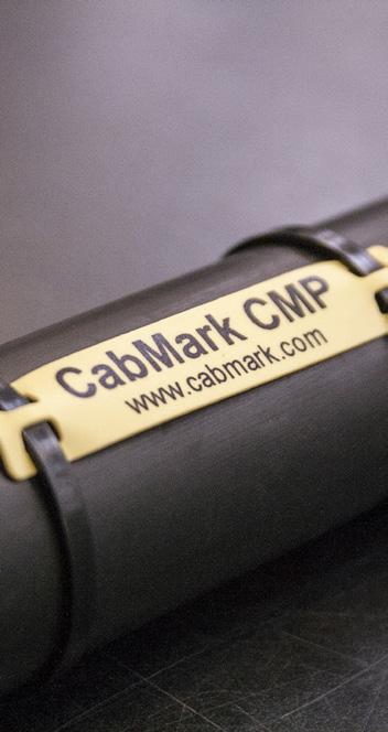 CabMark CMP Oznaczniki kablowe mocowane opaskami CabMark CMP - to oznaczniki o wysokich właściwościach wykonane z PUR.