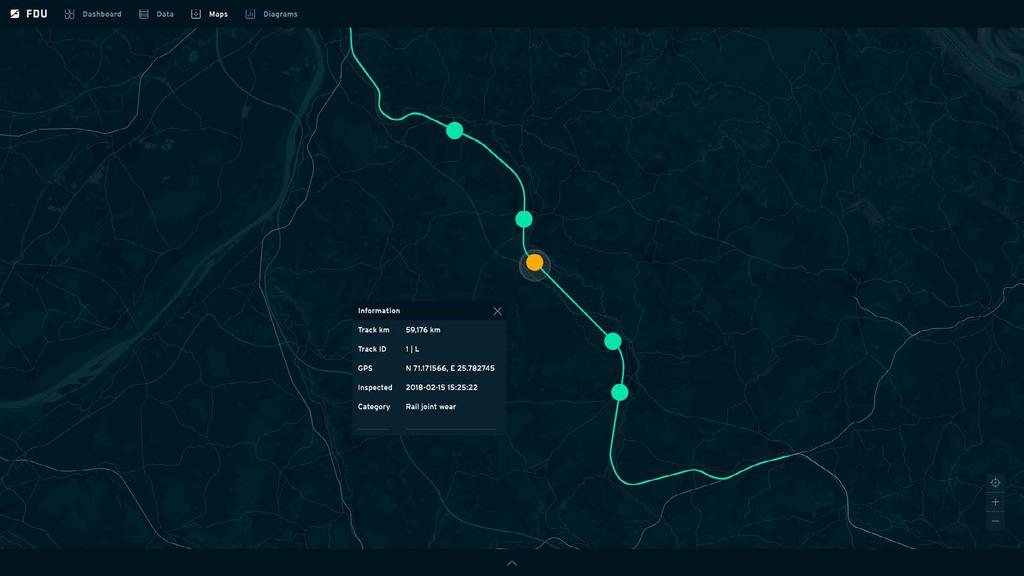 Jedno rozwiązanie do różnych zadań monitorowania stanu infrastruktury 1 Analiza trendów degradacji infrastruktury 2 Dokładność do 10