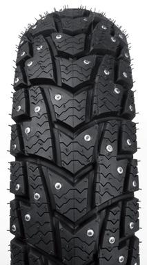 Opony sportowe do skuterów Opony zimowe do skuterów MC 34 573083 90/90-10 50P 574245 100/90-10 56P 573094 110/70-12 53P 573096 120/70-12 51P 574248 130/70-12 62P Opona do skuterów znana z dobrej