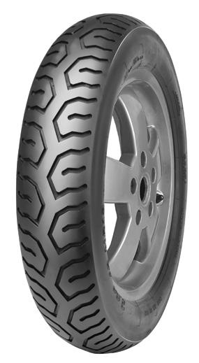 MC 22 ELEGANCE 573905 100/80-10 53L 573927 120/70-10 54L Wielofunkcyjne opony z dobrymi osiągami zarówno na drogach mokrych, jak i