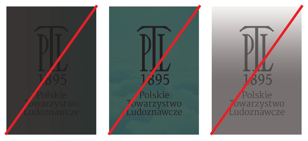 W szczególności nleży unikć bezpośredniego umieszczni logotypu n tle fotogrfii o dużym