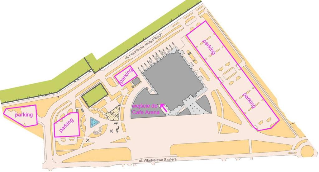 INDOOR ORIENTEERING DOJAZD i PARKING Centrum zawodów