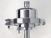 BECO INTEGRA CART KLAV Obudowy wkładów do filtrów są produkowane ze stali nierdzewnej AISI 316L i wykorzystuje się je jako obudowy filtrów oddechowych w filtracji gazów.