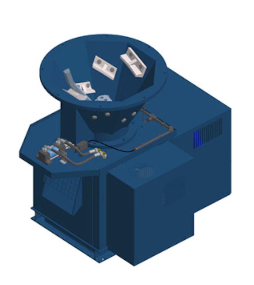 fine crushing tools hardened 1200 76352745*** *Continuous capacity, estimated. The capacity depends on specific weight, size and shape of the chips.