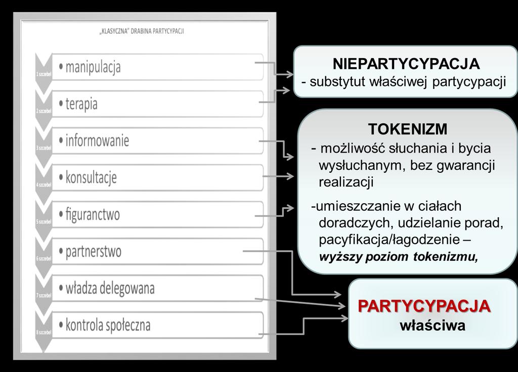 Model partycypacji wg Sherry R.
