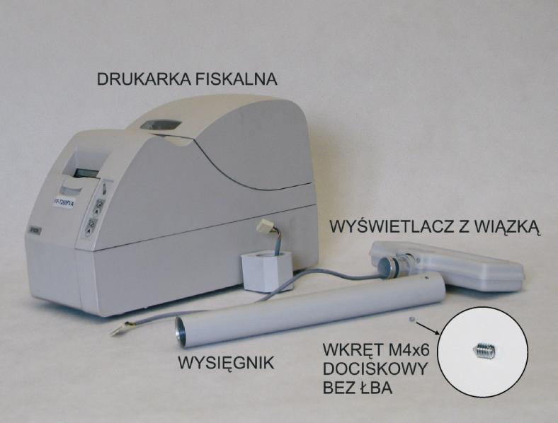 7.1. Instrukcja montażu wyświetlacza 1.