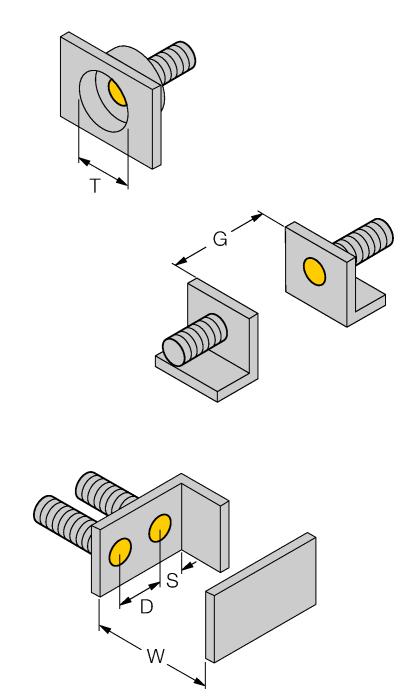 Dystans D Dystans W Dystans T Dystans S Dystans G 2 x B 3 x Sn 3 x B 1,5 x B 6 x Sn Średnica powierzchni aktywnej B Ø 8 mm 2 / 5 TURCK Inc.
