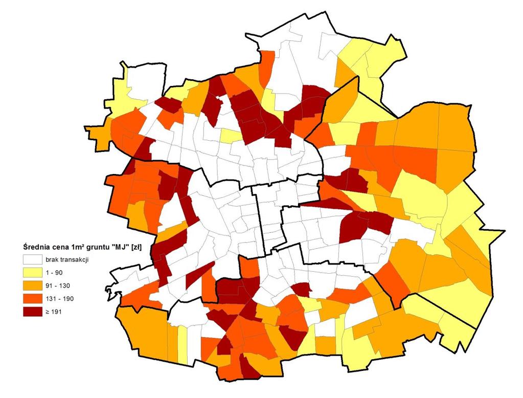 18 OBRÓT NIEZABUDOWANYMI DZIAŁKAMI GRUNTU W ŁODZI 2018 r. 2015 r. oraz III kwartale 2017 r. - 161 zł/m 2. WOLUMEN OBROTÓW, ŚREDNIA POWIERZCHNIA Wolumen obrotów 4 w 2018 r.