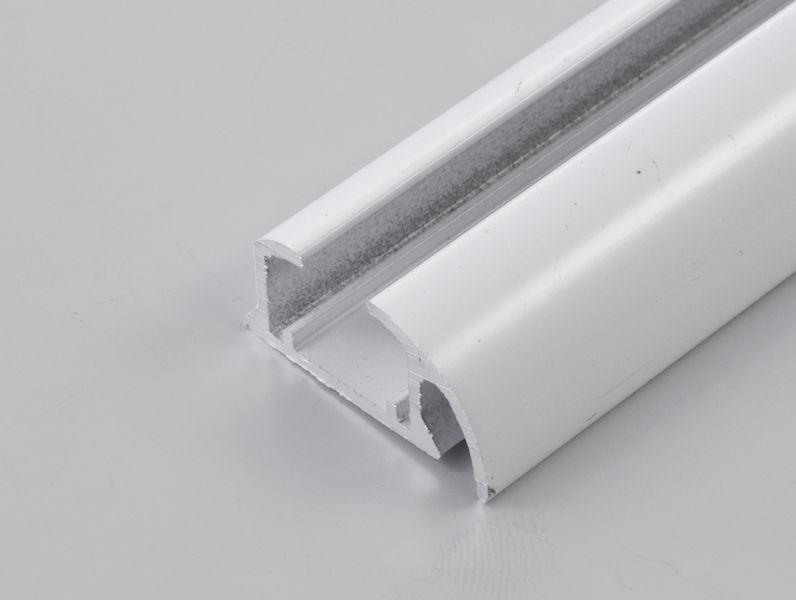 120 Curtain rail DS white Карниз, белый xxx - 500-5 600-6 DS Zaślepka szyny biała 561102 End cap