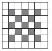 15. Połącz w pary zygzaki tak, by powstały dwa kwadraty. Zygzak, który pozostał bez pary oznaczony jest numerem: 16. Ile łącznie trójkątów widzisz na poniższym rysunku? A) 12 B) 14 C) 16 D) 18 17.