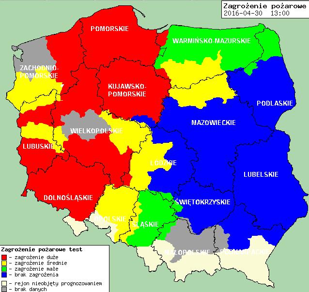 Zagrożenie pożarowe w