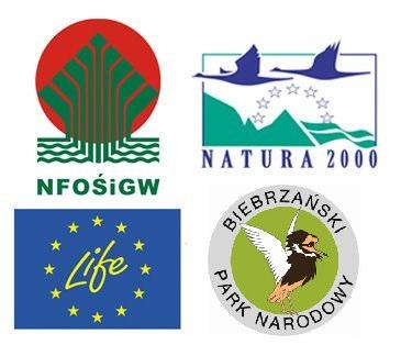 Narodowy Fundusz Ochrony Środowiska i Gospodarki Wodnej oraz Biebrzański Park Narodowy.